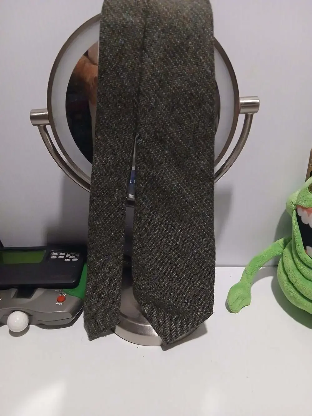 John Molloy Donegal Tweed Tie Pure New Wool Made In Ireland